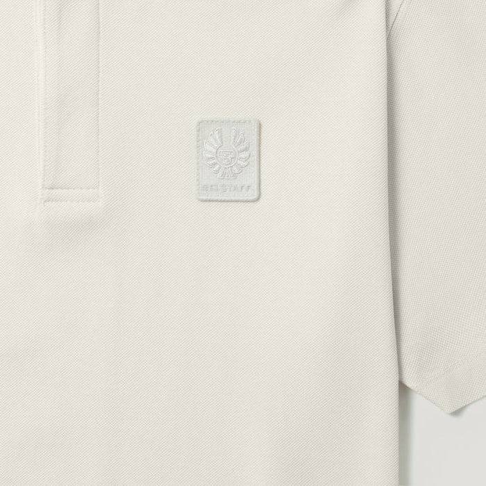 Belstaff - Curator Polo in Silver Birch - Nigel Clare