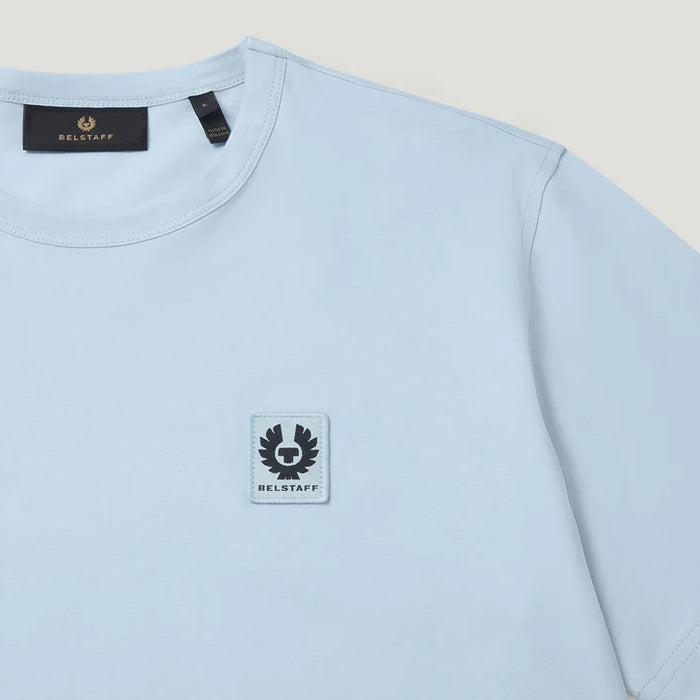 Belstaff - Jersey T-Shirt in Sky Blue - Nigel Clare