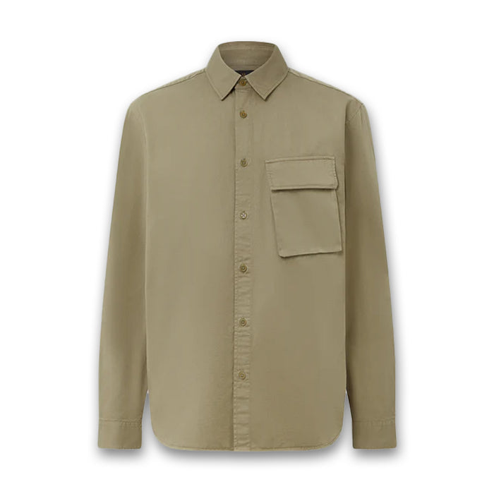 Belstaff - Scale Shirt In Fatigue Green - Nigel Clare