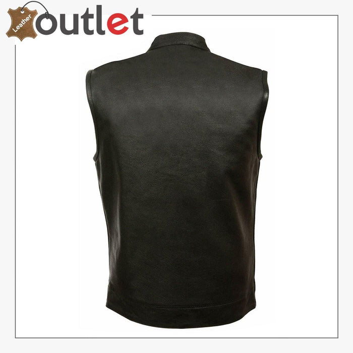 Top High Quality Leather Vest For Men