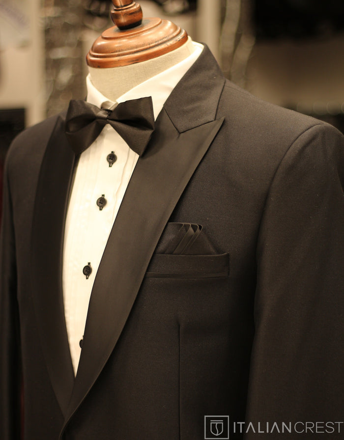 Black 2-Piece Tuxedo Suit