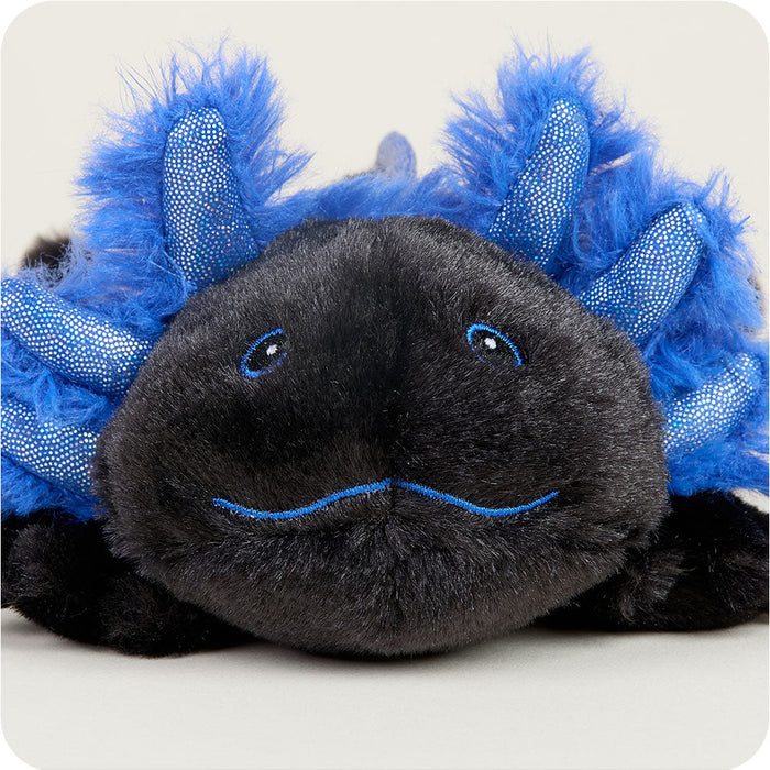 Black Axolotl Stuffed Animal Warmies Junior