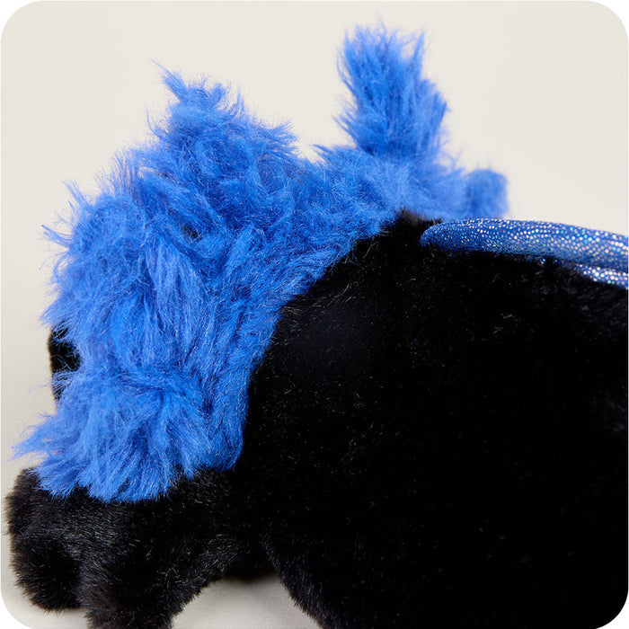 Heated Black Axolotl Plush Warmies Junior