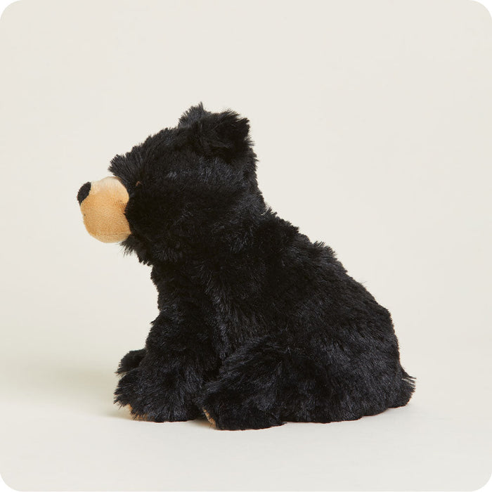 Microwavable Black Bear Heating Pad Warmies Junior