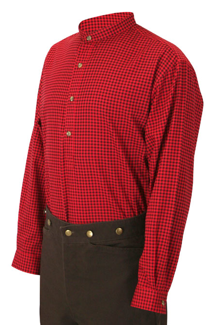 Blanchard Shirt - Red Check