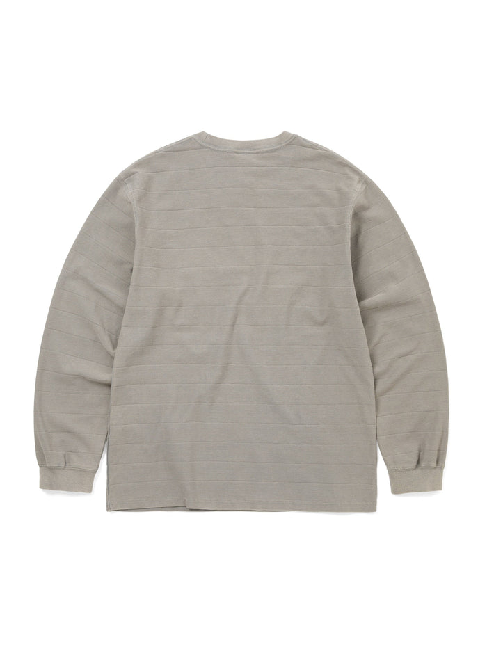 Border Jacquard L/S Tee