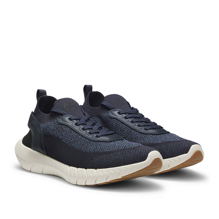BOSS Black - BOSS-MOTION_knm Trainer in Open Blue - Nigel Clare