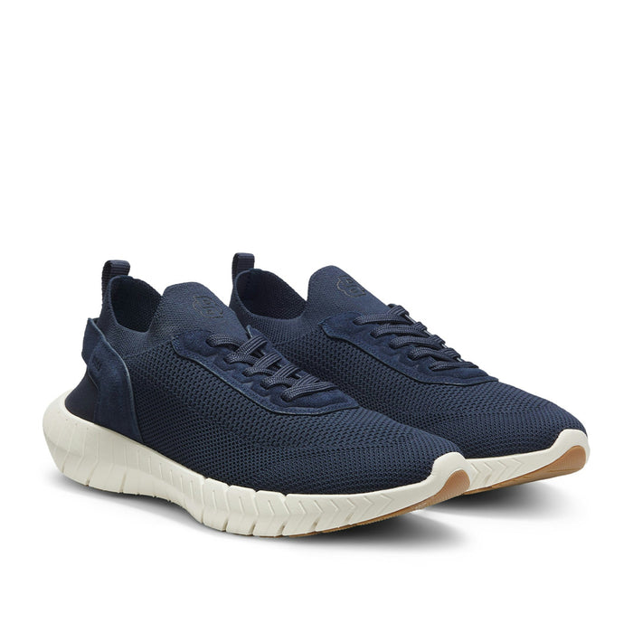 BOSS Black - BOSS-MOTION_Slon_kns Trainer in Dark Blue - Nigel Clare