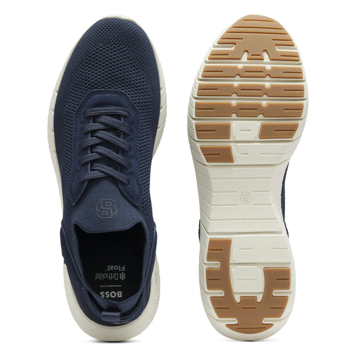 BOSS Black - BOSS-MOTION_Slon_kns Trainer in Dark Blue - Nigel Clare