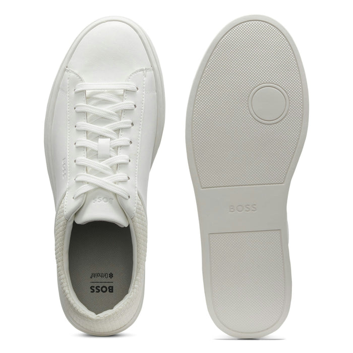 BOSS Black - Kieran_Tenn_lwvpu Trainer in White - Nigel Clare