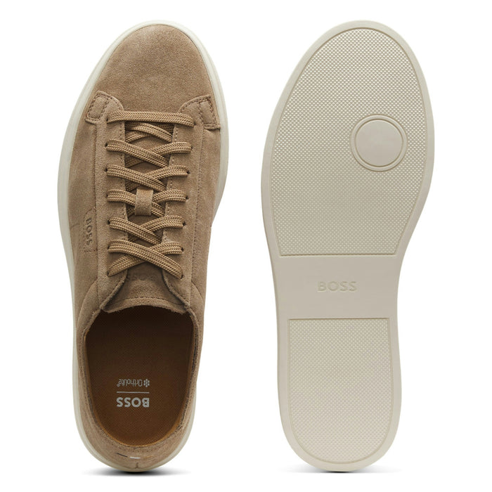 BOSS Black - Kieran_Tenn_wcsd Trainer in Beige - Nigel Clare