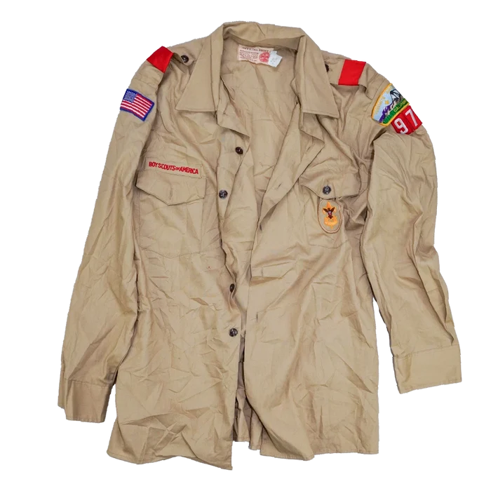 Boy Scouts of America Khaki Shirt - Large - Army & Outdoors - Field Shirts