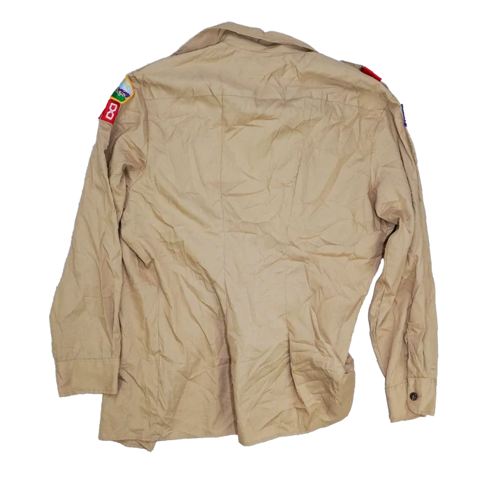 Boy Scouts of America Khaki Shirt - Large - Army & Outdoors - Field Shirts