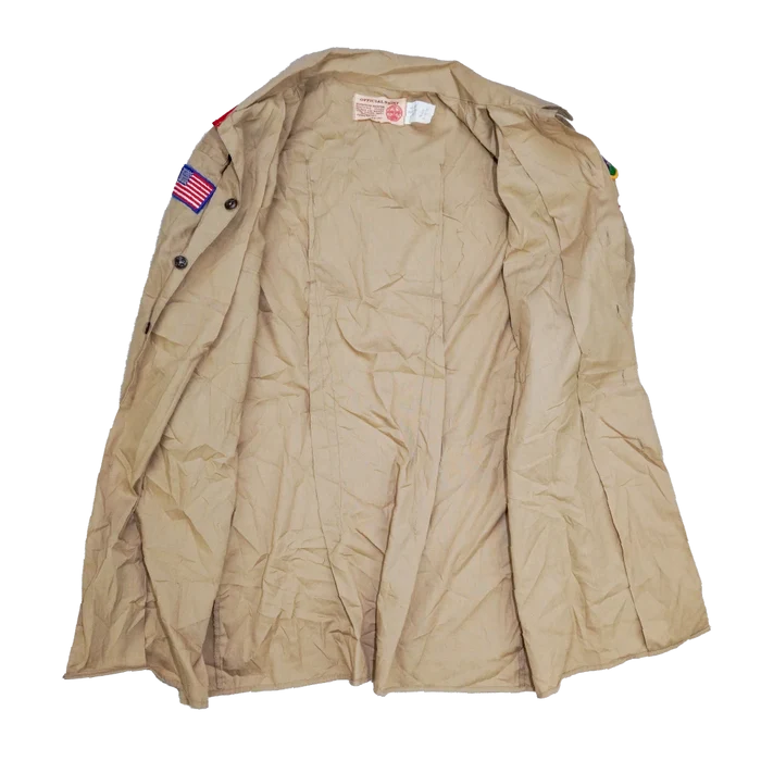 Boy Scouts of America Khaki Shirt - Large - Army & Outdoors - Field Shirts