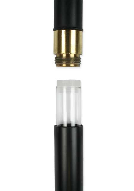 Cane, Brandy Flask - Gold