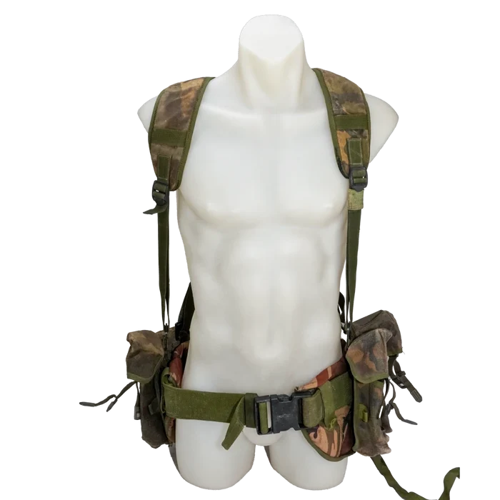 British Army PLCE Web Set with Belt Pad - Small - British Army Surplus - Webbing Sets