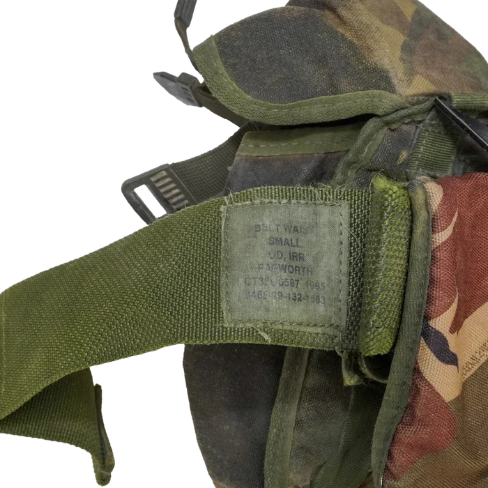 British Army PLCE Web Set with Belt Pad - Small - British Army Surplus - Webbing Sets