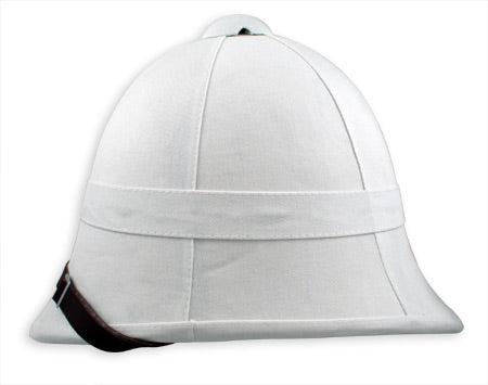 British Empire Pith Helmet - White