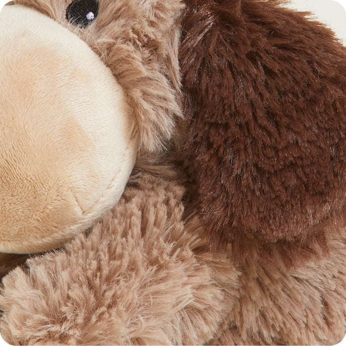 Soft Warm Weighted Brown Dog Plush Warmies Junior