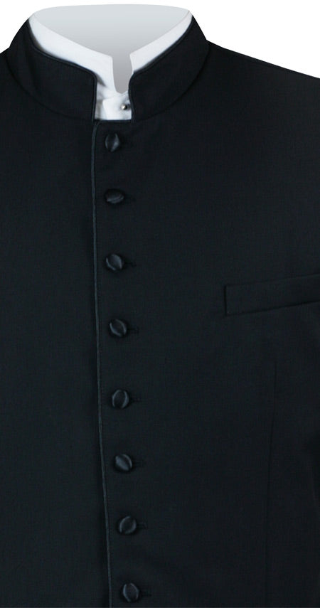 Buckingham Vest - Black/Black