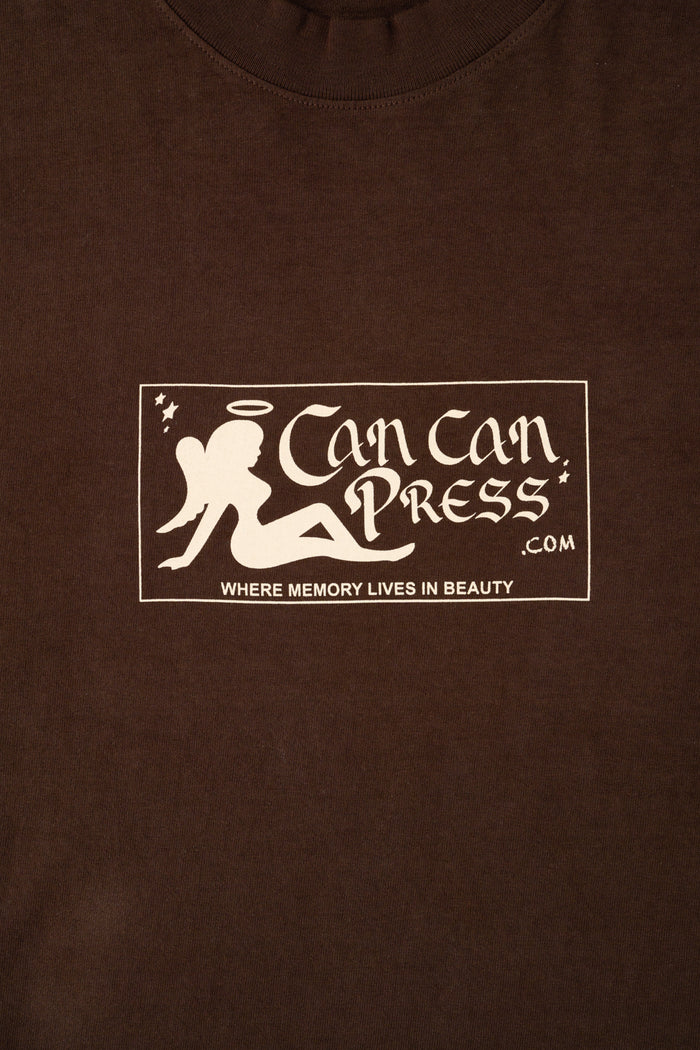 CAN CAN Layered LS Shirts Fade Brown / Can Can Press x FIFTH