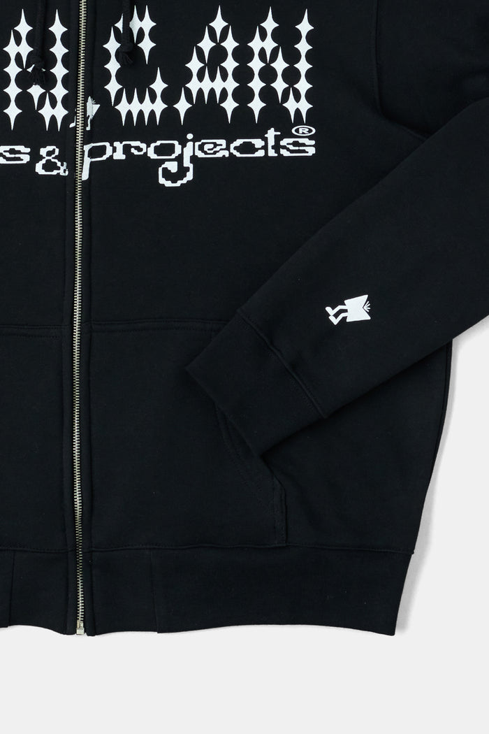 CAN CAN Projects Zip Hoodie Black / Can Can Press x FIFTH