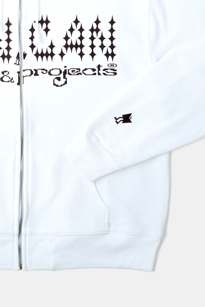 CAN CAN Projects Zip Hoodie White / Can Can Press x FIFTH