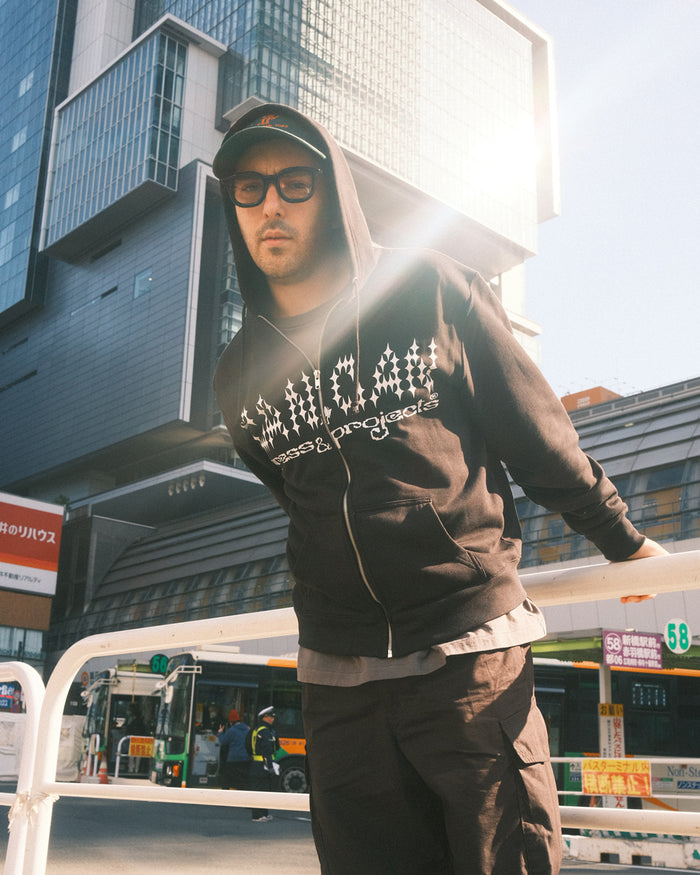 CAN CAN Projects Zip Hoodie White / Can Can Press x FIFTH