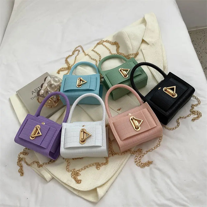 Mini Texture Handbags/Sling Bags fashionnsio