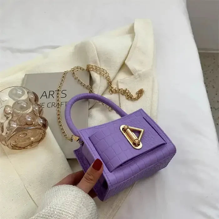 Mini Texture Handbags/Sling Bags fashionnsio