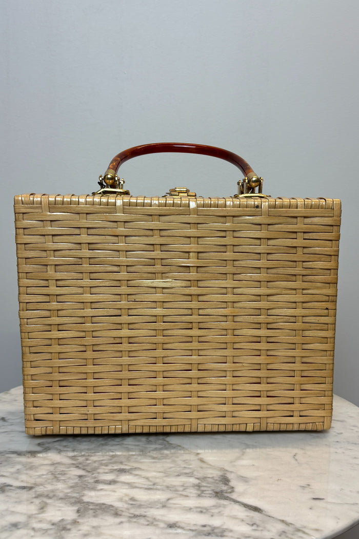 Cane Flower Basket image 3