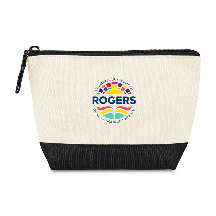 Canvas Zippered Pouch