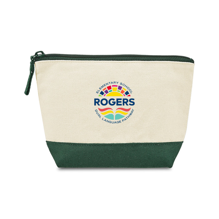 Canvas Zippered Pouch