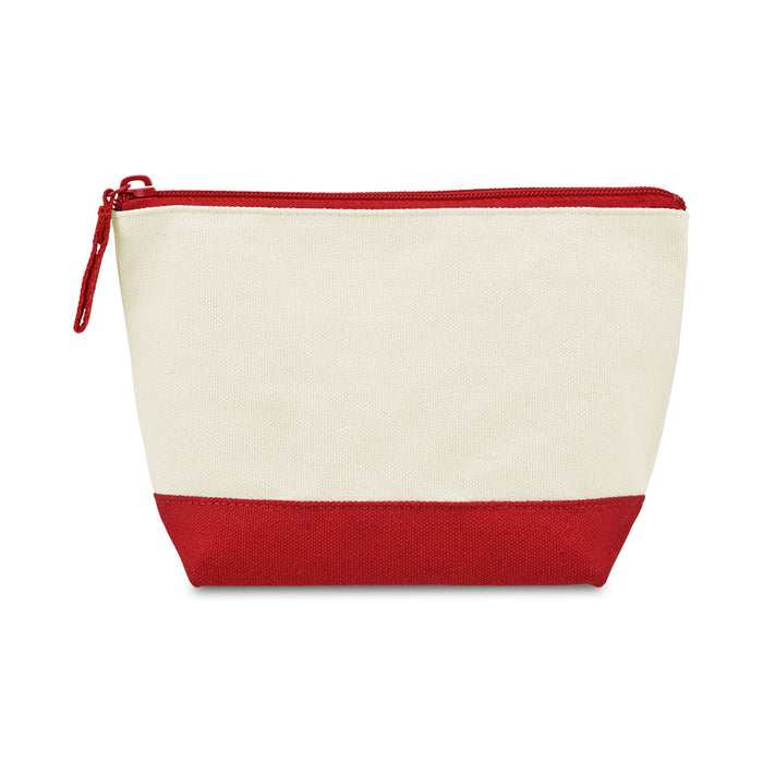 Canvas Zippered Pouch