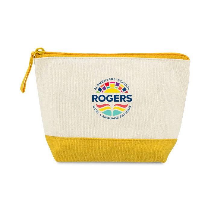 Canvas Zippered Pouch