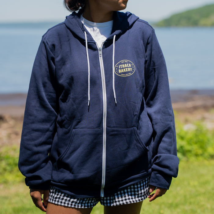 Cayuga Lake Monster Zip-Up Hoodie