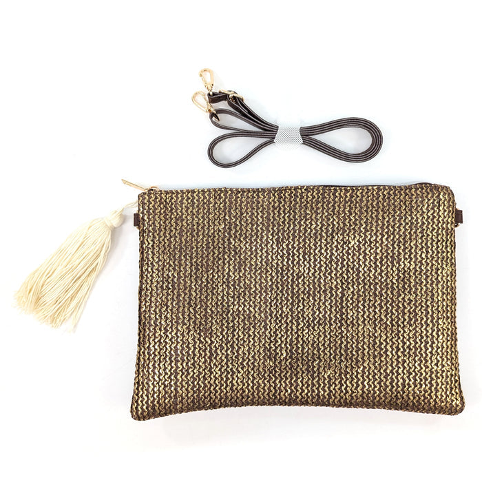 Chocolate Corkscrew Gift Set - Corkscrew Collar and Clutch Bag
