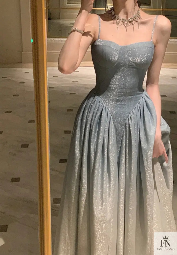 Cinderella Gradient Gown Dress - Fashionnsio