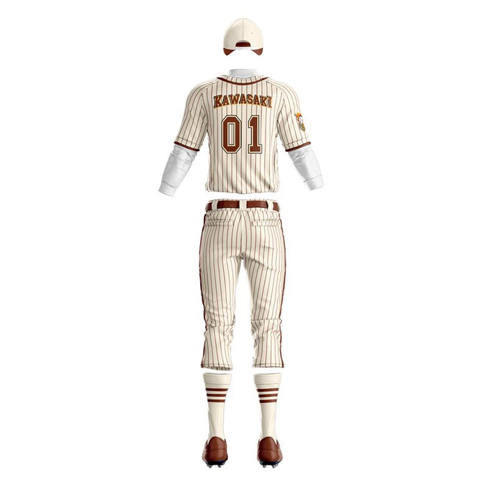 Classic Striped Custom Baseball Uniform