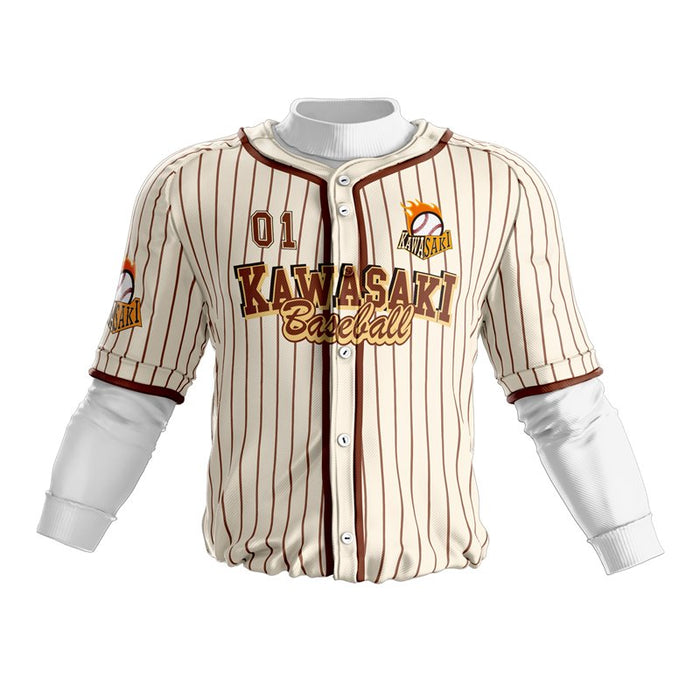 Classic Striped Custom Baseball Uniform