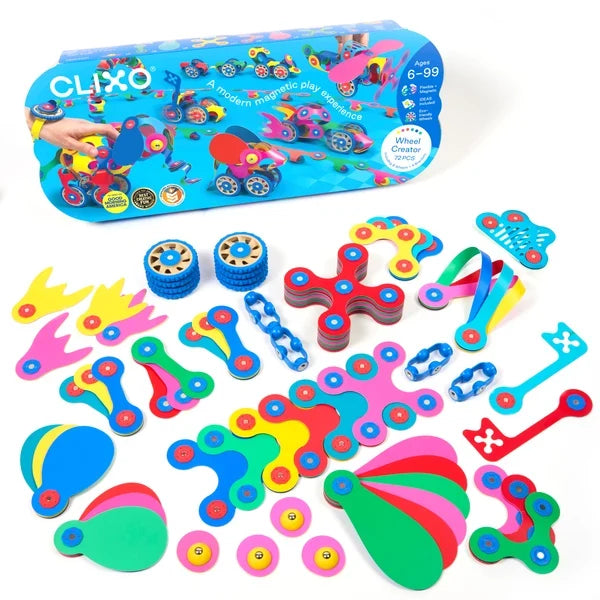 Clixo Wheel Creator Pack 72 PCS