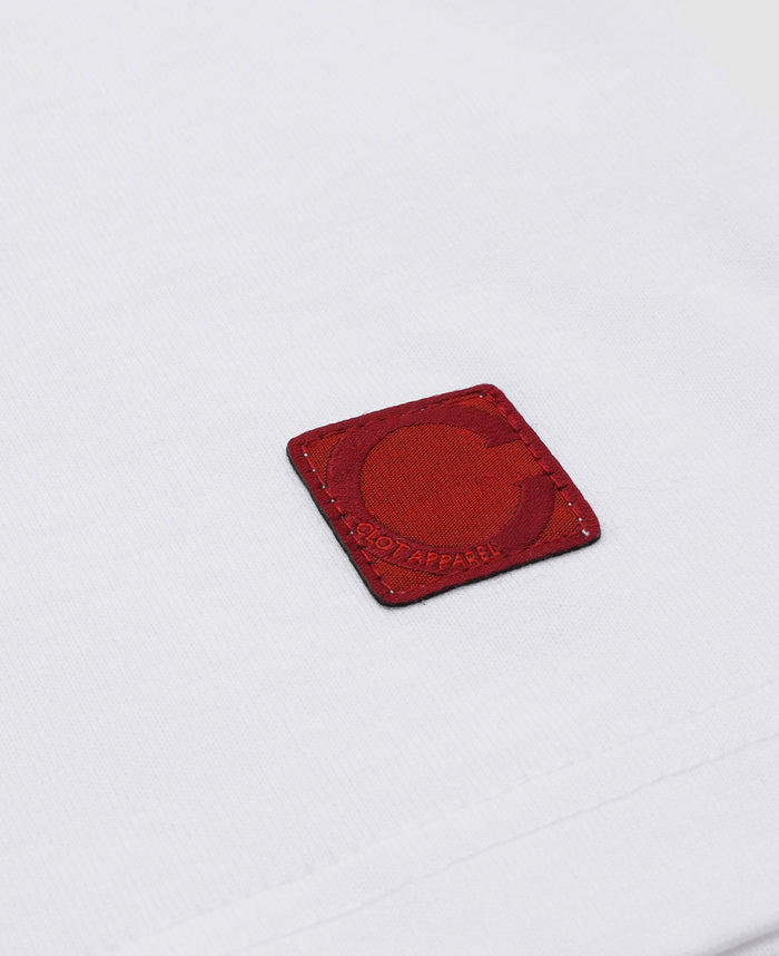 CLOT Logo Badge T-Shirt (White)