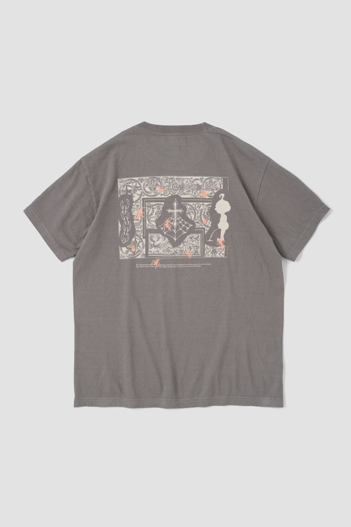 Collaged Flash S/S Tee Gray / FIFTH x Tony Valentine NYC