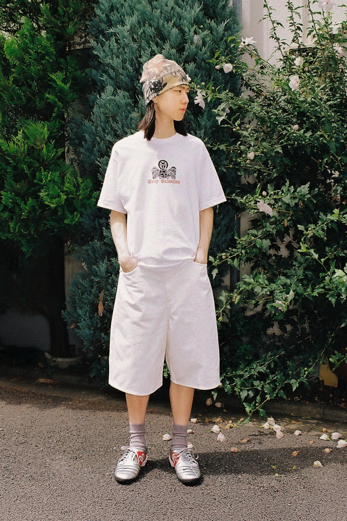 Collaged Flash S/S Tee White / FIFTH x Tony Valentine NYC