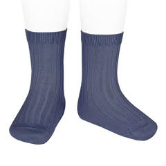 Condor Short Ribbed Sock (#490 Tejano)