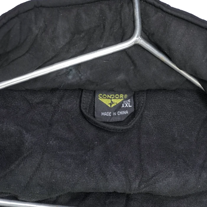Condor Summit Black Soft Shell Jacket - 2XLarge - Army & Outdoors - Softshell Jacket