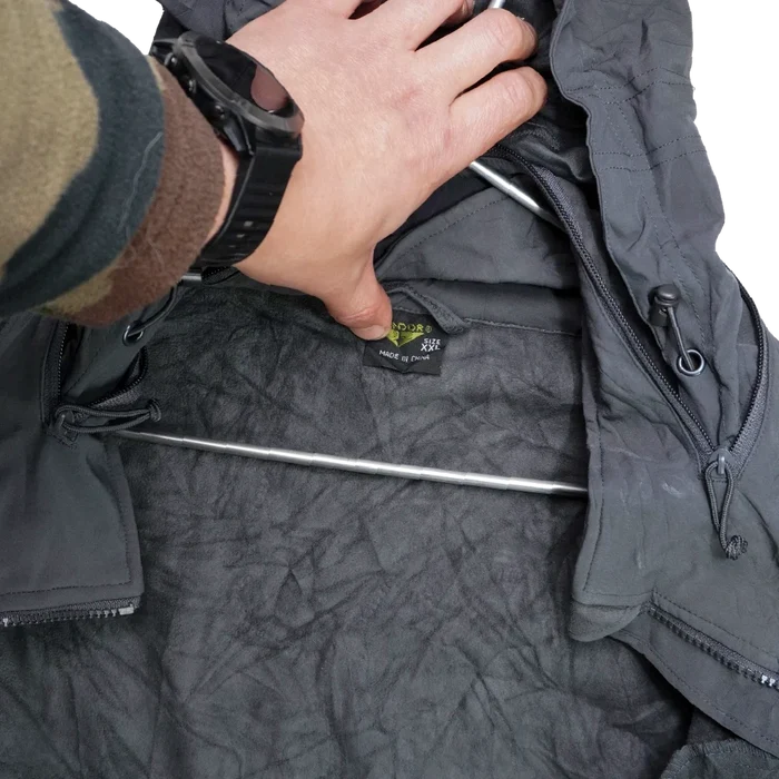 Condor Summit Black Softshell Jacket - 2XLarge - Army & Outdoors - Softshell Jacket