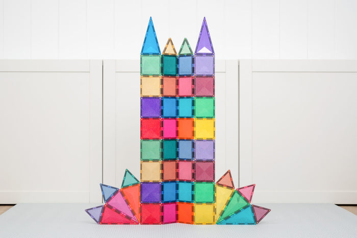 Connetix Tiles - Glitter Castle Pack 48 Piece