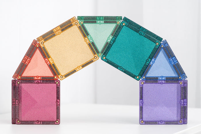 Connetix Tiles - Glitter Castle Pack 48 Piece