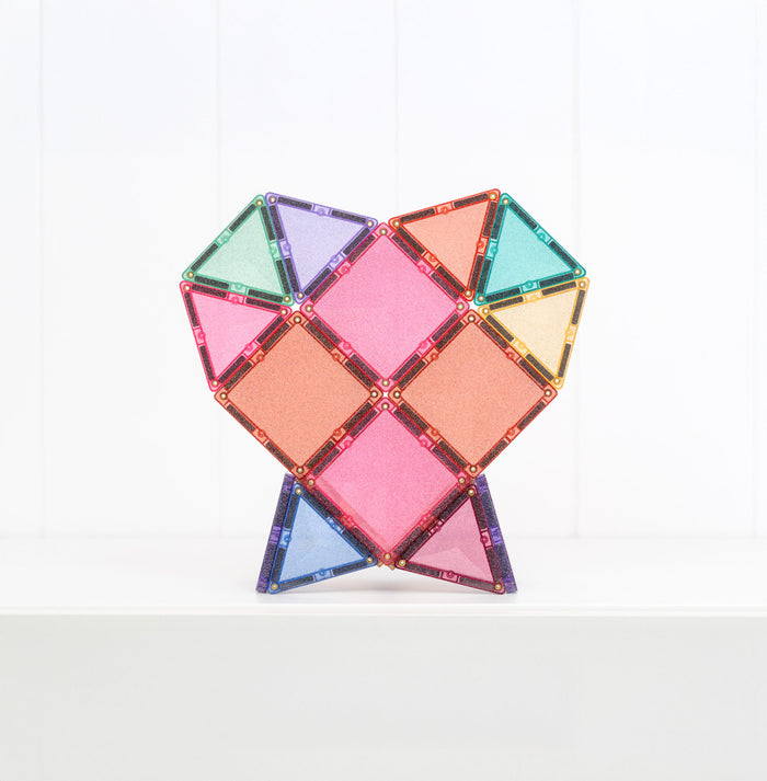 Connetix Tiles - Glitter Castle Pack 48 Piece